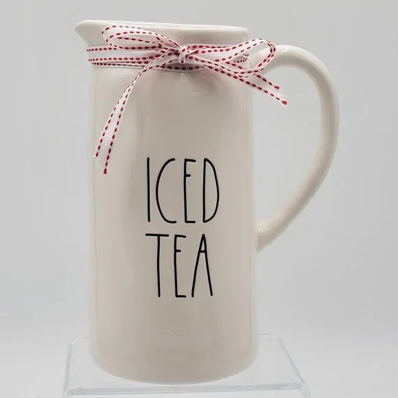 Rae Dunn ICED TEA Pitcher - NWT - Picture 11 of 11